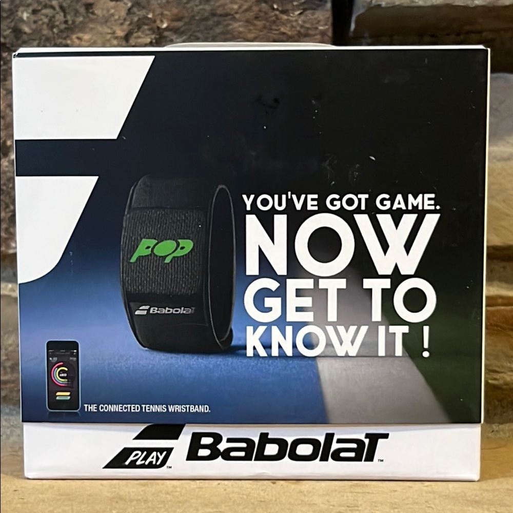 Babolat Pop Black Tennis Training Wristband